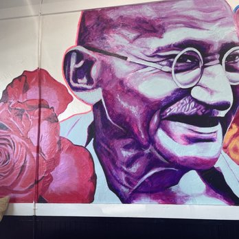Tulua Bistro - Gandhi mural - Breakfast & Brunch Near Me - Jacksonville Beach, Florida Tulua Bistro - Gandhi mural - Breakfast & Brunch Near Me - Jacksonville Beach, Florida