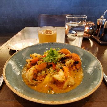 Cedar + Stone, Urban Table - The Shrimp & Grits were Southernly!!! I highly recommend. - New American Near Me - Bloomington, Minnesota
