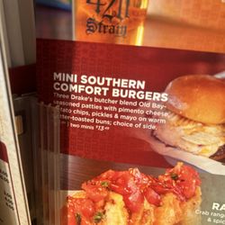Drake's - April 2026 Special -Mini Southern Comfort Burgers. -I had this during Lexington Burger Week and these are money!