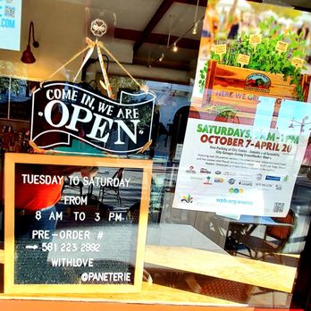 Paneterie - a sign in the window of a restaurant - Breakfast & Brunch Near Me - West Palm Beach, Florida Paneterie - a sign in the window of a restaurant - Breakfast & Brunch Near Me - West Palm Beach, Florida