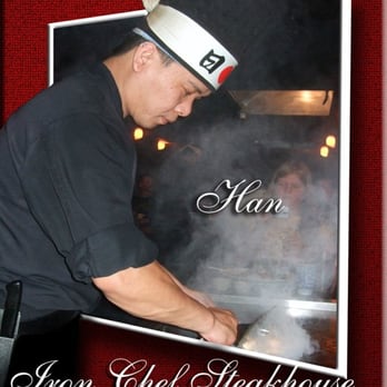 Iron Chef - Han was the chef for our table. He did a very good job, especially tossing the shrimp to the kids. Oh, and Han works Solo. - Japanese Near Me - Puyallup, Washington Iron Chef - Han was the chef for our table. He did a very good job, especially tossing the shrimp to the kids. Oh, and Han works Solo. - Japanese Near Me - Puyallup, Washington