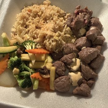 KOTO Asian Bistro - Hibachi steak. Unfortunately the Yum Yum sauce couldn't even save this dish. Absolutely no seasoning on anything. - Asian Fusion Near Me - Coconut Creek, Florida