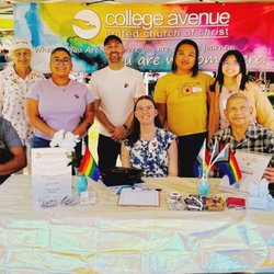 Our church showing God's inclusive love for all at the annual MoPride Picnic in Modesto.