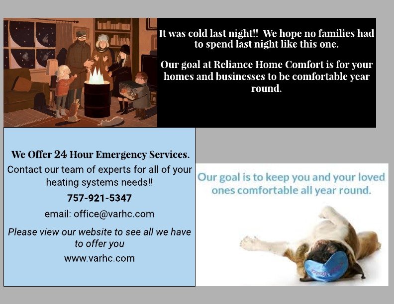 Slide of Reliance Home Comfort