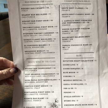 Nearby Bar - Menu 10.14.21 - Cocktail Bars Near Me - Denver, Colorado