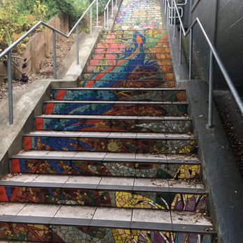 Hidden Garden Steps - Public Art Near Me - San Francisco, California Hidden Garden Steps - Public Art Near Me - San Francisco, California