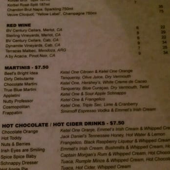The George - drinks... - American Near Me - Vail, Colorado The George - drinks... - American Near Me - Vail, Colorado