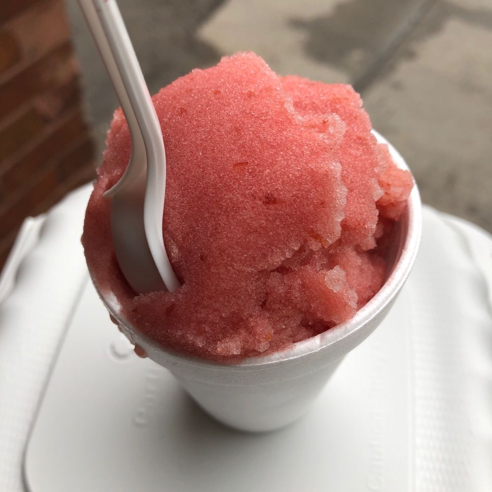 Miko's Italian Ice - Small sour cherry - Shaved Ice Near Me - Chicago, Illinois
