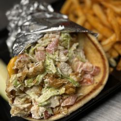 GCC Pizza Bar & Grill - Famous Chicken Strip Pita