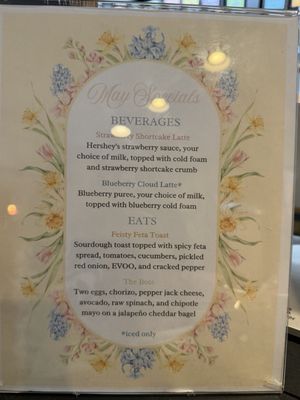 Menu photo 1 TLC Coffee Roasters South Kingstown, RI