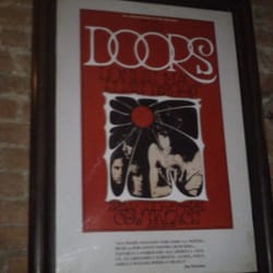 Pub Indigo - Plakat The Doors w Indigo