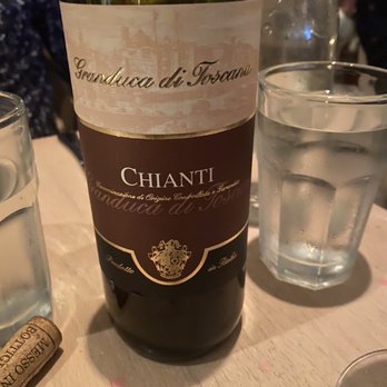 Caffé Milano - Nice bottle of Chianti, delicious. - Italian Near Me - Naples, Florida