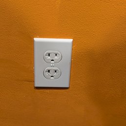 It's so nice to have outlets that work and don't require other lights to be on for use. Happy with our decision to get the work done.