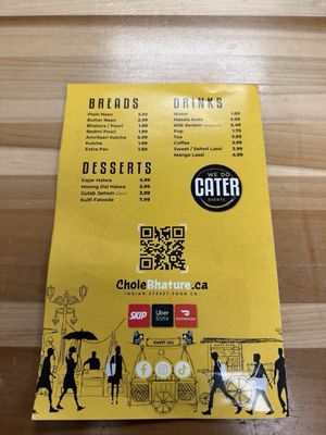 Menu photo 1 Chole Bhature Brampton, ON Menu photo 1 Chole Bhature Brampton, ON