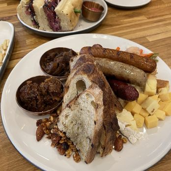 Sonoran House - Sausage and Brat Board and Ahi Sandwich - Coffee & Tea Near Me - Tucson, Arizona