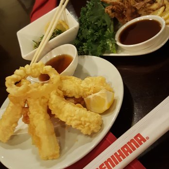 Benihana - Beaverton - Tempura calamari - these pieces were HUGE! Still super tender and delicious! - Sushi Bars Near Me - Beaverton, Oregon