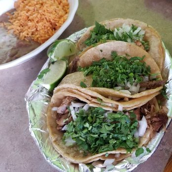 Mi Rancho GTO - I had the 3 tacos for 9.99 - Carnitas, asada, and Pollo - the best of the best! - Mexican Near Me - Jacksonville, Florida