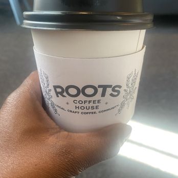 Roots Coffeehouse - Warm cookie butter latte from their - Coffee & Tea Near Me - North Richland Hills, Texas