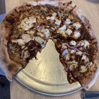 The Clifton - Wood fired bbq pizza. Too much sauce. Messy. - Pizza Near Me - Plainfield, Illinois