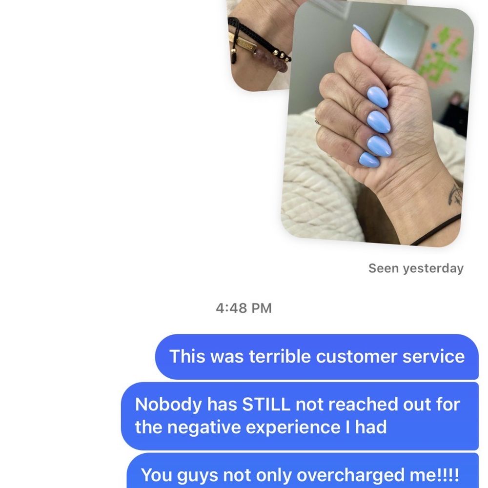 Lux Nails - I am highly disappointed.....STILL NO RESPONSE OR ACKNOWLEDGMENT FRM THEM. MY NAILS ARE HORRIBLE. - Nail Salons Near Me - Coral Springs, Florida Lux Nails - I am highly disappointed.....STILL NO RESPONSE OR ACKNOWLEDGMENT FRM THEM. MY NAILS ARE HORRIBLE. - Nail Salons Near Me - Coral Springs, Florida