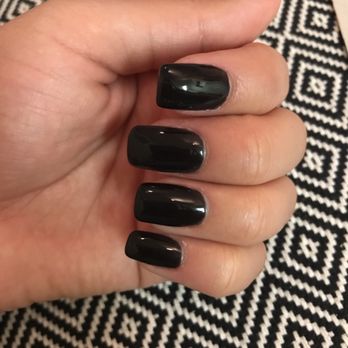 Modern Nails & Spa - Acrylic with gel polish. - Nail Salons Near Me - Arlington, Virginia
