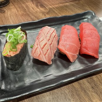 Waka Sakura - Tuna Tray - Conveyor Belt Sushi Near Me - Irvine, California Waka Sakura - Tuna Tray - Conveyor Belt Sushi Near Me - Irvine, California