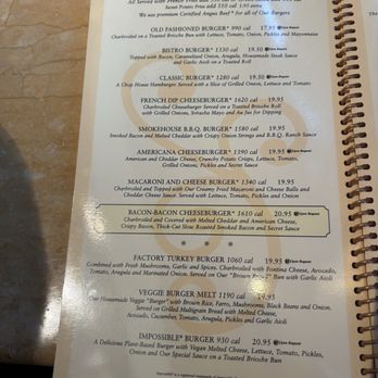 The Cheesecake Factory - Menu as of 08/2025 - American Near Me - Riverside, California The Cheesecake Factory - Menu as of 08/2025 - American Near Me - Riverside, California