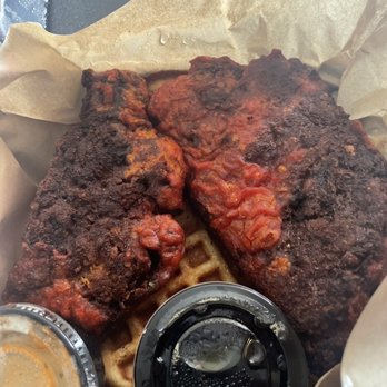Sunshine Vegan Eats - Chicken & Waffles - Vegan Near Me - Buffalo, New York