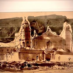 Ayala Museum - Smeared ink.