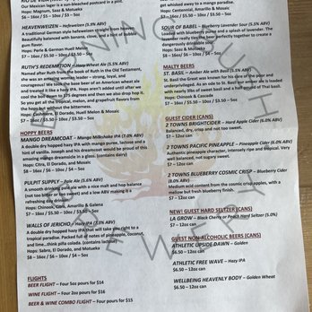 Burning Bush Brewery - Menu of beers in July 2022 - Breweries Near Me - Chicago, Illinois