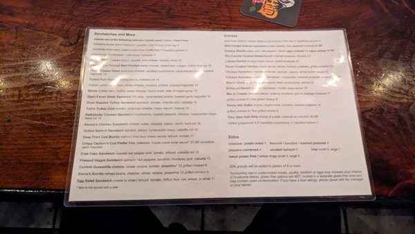 Menu photo 2 Rathskeller Restaurant & Bar Southbury, CT Menu photo 2 Rathskeller Restaurant & Bar Southbury, CT