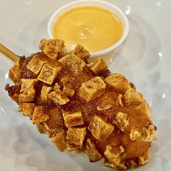 Bonchon Elk Grove - MoPo Corndog - spicy mayo - Korean Near Me - Elk Grove, California