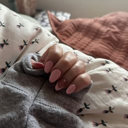 Beautiful almond nails. Beautiful almond nails.