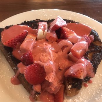 Maple & Hash - Strawberry Cheesecake French Toast - Breakfast & Brunch Near Me - Hampshire, Illinois