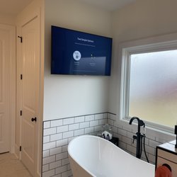 Levi’s Tv Mounting And Handyman Services - Concealed wire Tv mount