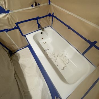 Brett's Bathtub Resurfacing - Great masking job and zero overspray. - Refinishing Services Near Me