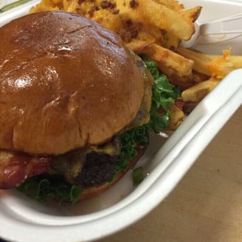 Chili's - Bacon Cheeseburger with some Texas Fries - Bars Near Me - Bethpage, New York Chili's - Bacon Cheeseburger with some Texas Fries - Bars Near Me - Bethpage, New York
