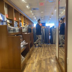 Brooks Brothers Factory Outlet - Store selection. Young man not available. Lol.