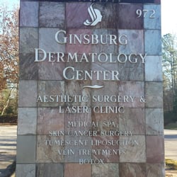 Ginsburg Dermatology Center And Medical Spa - Sign viewable from the road