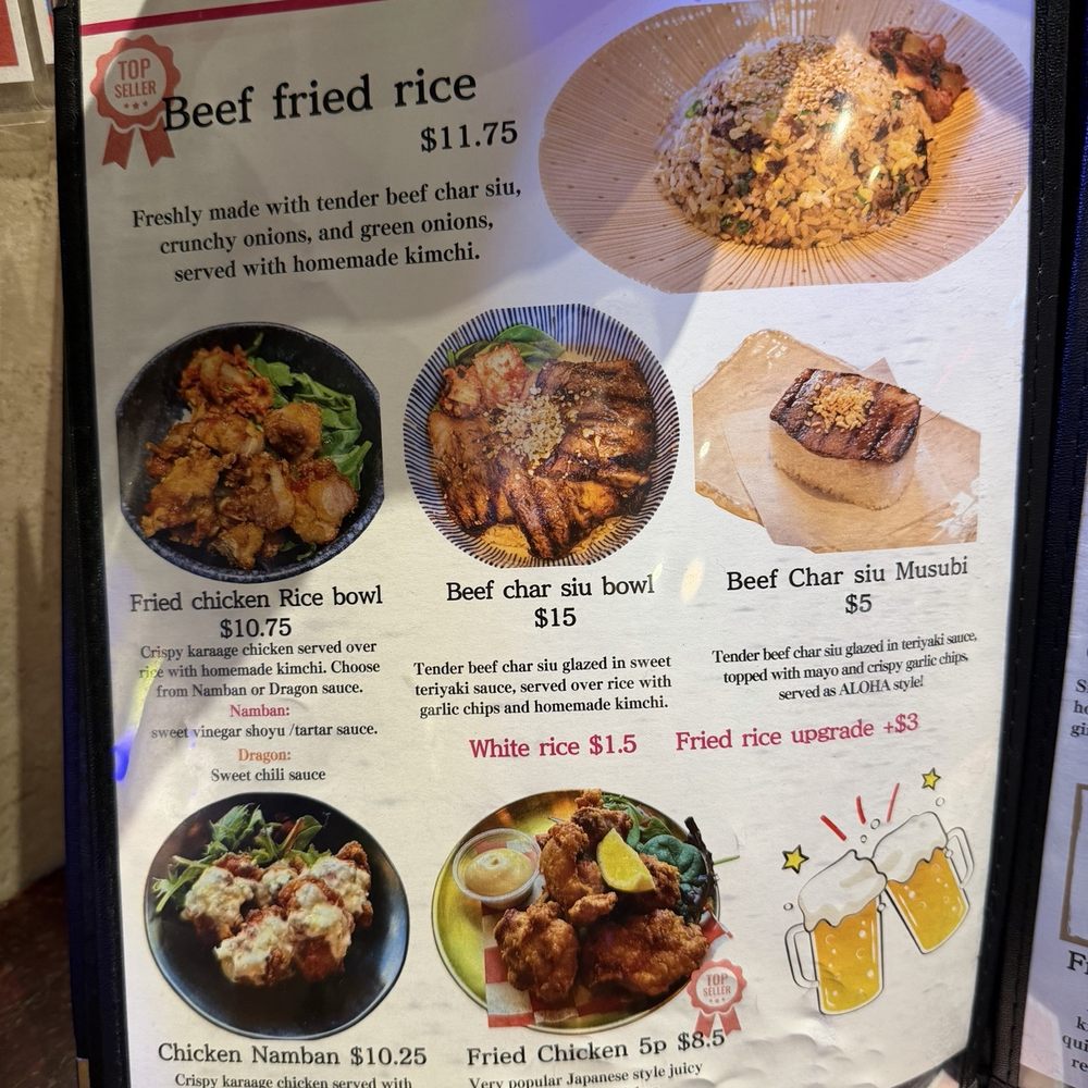 Kamitoku - Menu 5 of 12 Nov 2025 - Ramen Near Me - Honolulu, Hawaii Kamitoku - Menu 5 of 12 Nov 2025 - Ramen Near Me - Honolulu, Hawaii