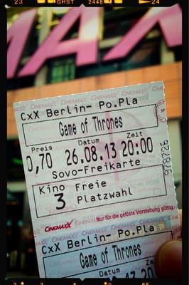 CinemaxX Berlin Potsdamer Platz by null