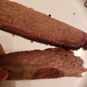 Killen's Barbecue - I even turned it sideways to see if it would shine! Nope! Dry as a bone... - Barbeque Near Me - Pearland, Texas Killen's Barbecue - I even turned it sideways to see if it would shine! Nope! Dry as a bone... - Barbeque Near Me - Pearland, Texas