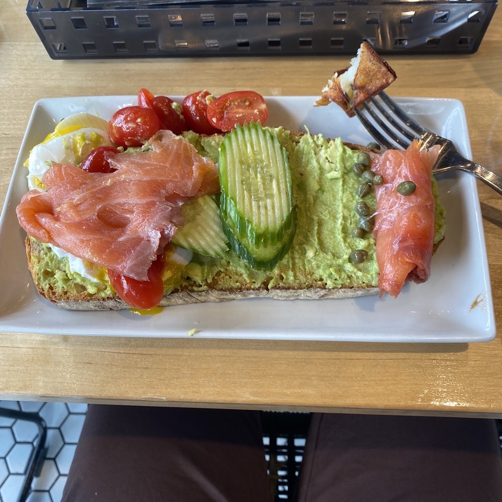 The Hen - salmon toast - Breakfast & Brunch Near Me - Ann Arbor, Michigan The Hen - salmon toast - Breakfast & Brunch Near Me - Ann Arbor, Michigan