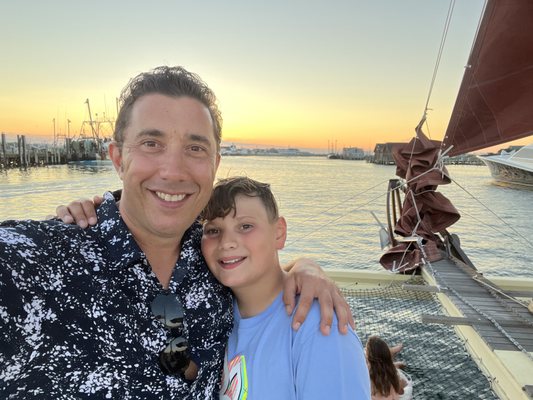 Sailing Montauk's Catamaran Mon Tiki by null