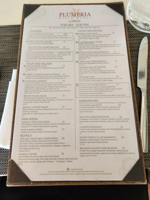 Menu photo 6 Plumeria Beach House Honolulu, HI Menu photo 6 Plumeria Beach House Honolulu, HI