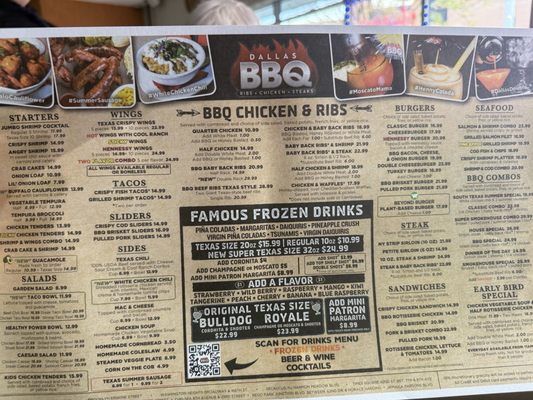 Menu photo 1 Dallas BBQ - Rego Park Rego Park, NY Menu photo 1 Dallas BBQ - Rego Park Rego Park, NY