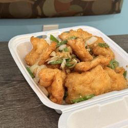 Henry’s Hawaiian Grill - Pepper and salt fried fish