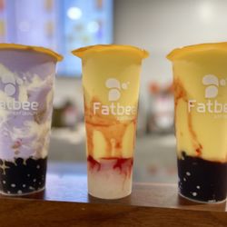 Fatbee Cafe - Taro Ube Freeze and Mango On Fire