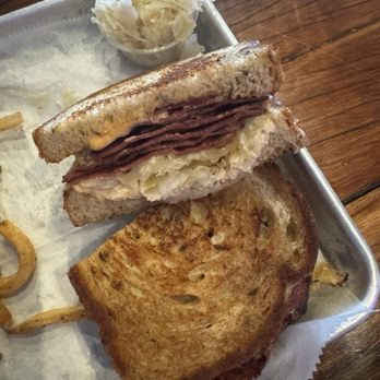 Warriors Taphouse - Reuben with extra sauerkraut - Bars Near Me - Virginia Beach, Virginia Warriors Taphouse - Reuben with extra sauerkraut - Bars Near Me - Virginia Beach, Virginia