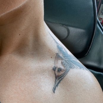 Top Rocker Tattoo - Outline and shading - Tattoo Near Me - Peoria, Arizona Top Rocker Tattoo - Outline and shading - Tattoo Near Me - Peoria, Arizona